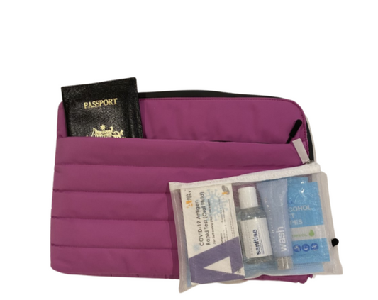Carried Away-Covid travel essentials kit